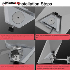 Adjustable Wall Mount for Starlink Mini - Heavy Duty Dish Mounting Bracket - Tesla Exterior Accessories > Starlink