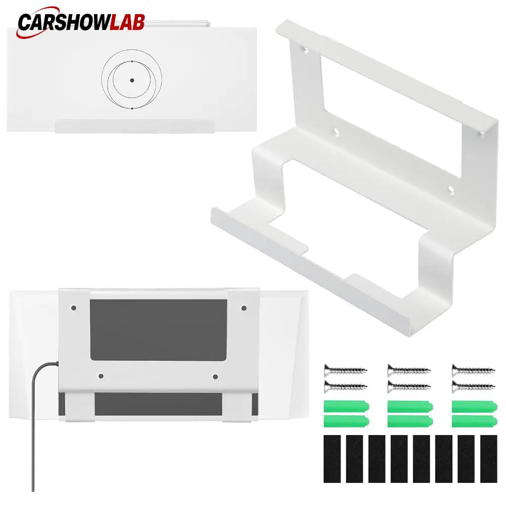 All-in-One Metal Wall Mount for Starlink Gen 3 Router & V3 Power Adapter - Tesla Interior Accessories > Starlink