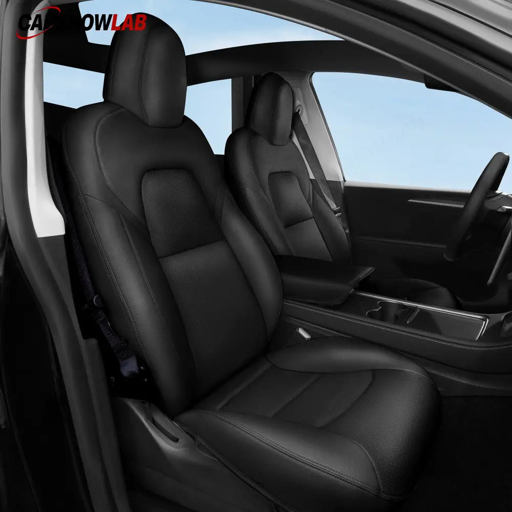 All-Inclusive Tesla Model Y 7 Seater Seat Cover - 40/60 Split Bench - Tesla Interior Accessories > Seat > Cushion