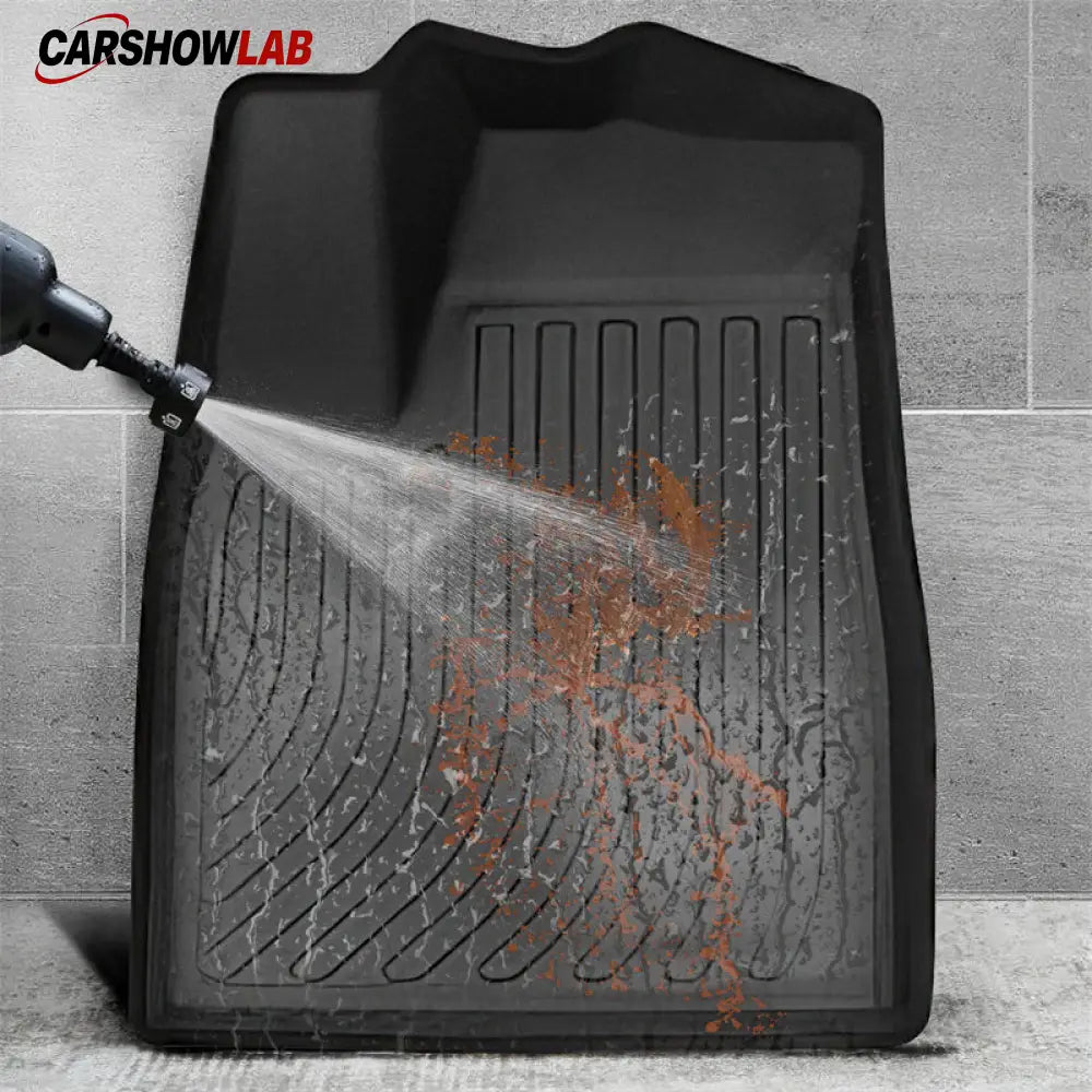 All-Weather TPE Floor Mats for Tesla Model X 2021+ | Interior & Cargo Liner Set - Tesla Interior Accessories > Floor Mat