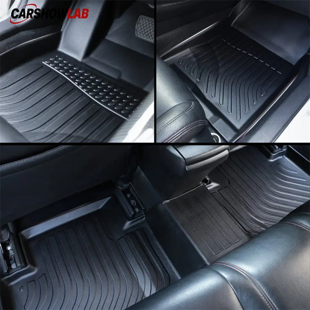 All-Weather TPE Floor Mats for Tesla Model X 2021+ | Interior & Cargo Liner Set - Tesla Interior Accessories > Floor Mat