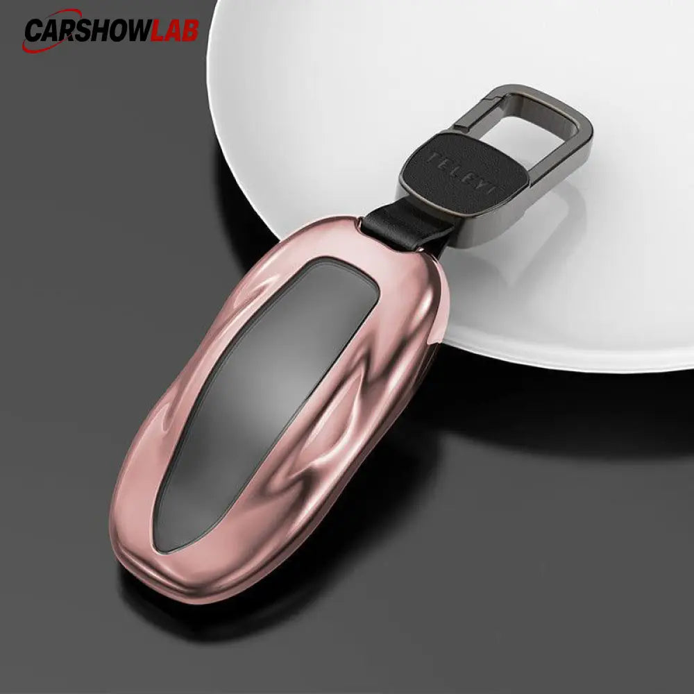 Alloy Tesla Key Fob Holder for Model 3 Y S X - Heavy Duty Metal Remote Protector - Tesla Exterior Accessories > Remote