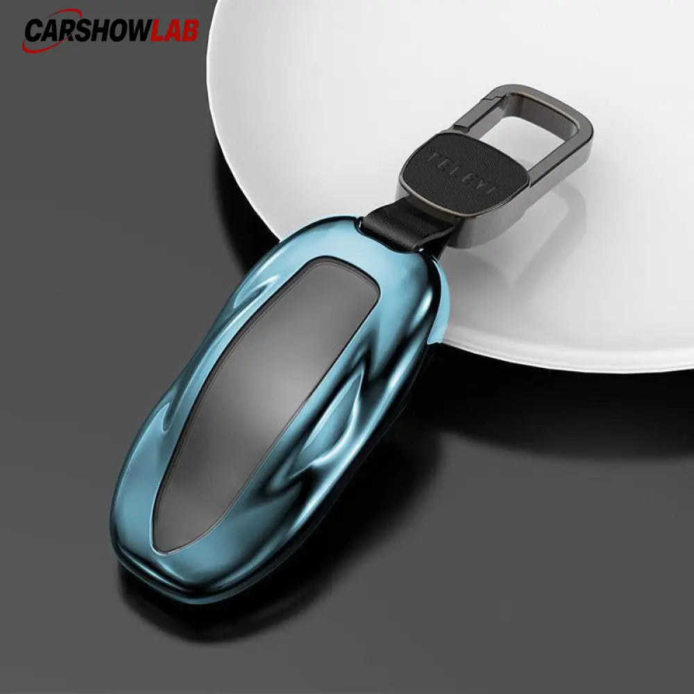 Alloy Tesla Key Fob Holder for Model 3 Y S X - Heavy Duty Metal Remote Protector - Tesla Exterior Accessories > Remote