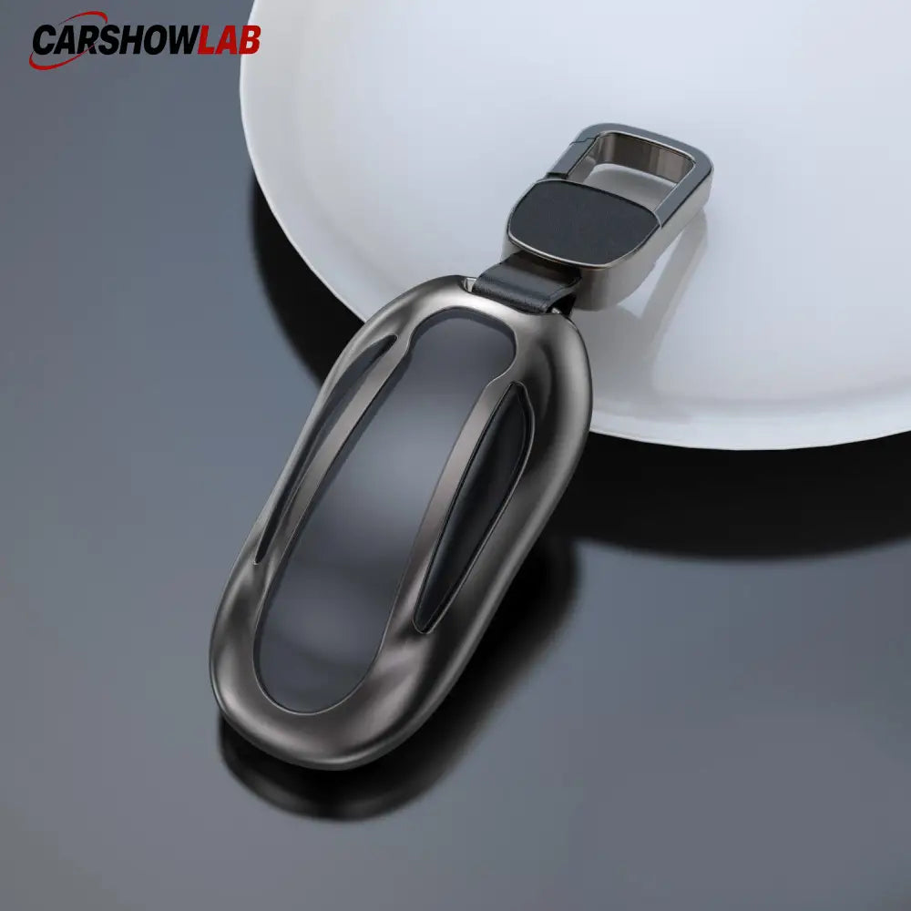 Alloy Tesla Key Fob Holder for Model 3 Y S X - Heavy Duty Metal Remote Protector - Tesla Exterior Accessories > Remote