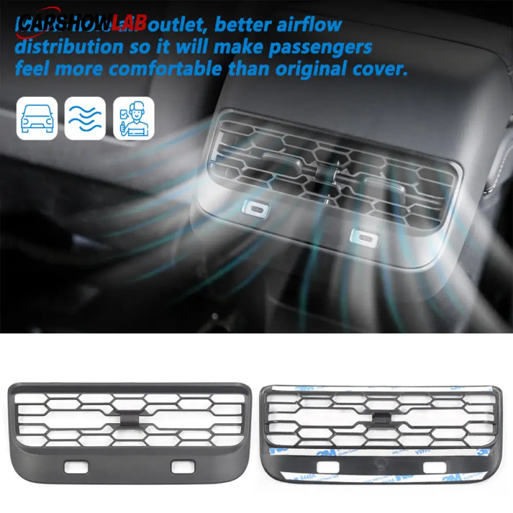 Anti-Clogging Rear Air Vent Cover for Tesla Model 3 & Model Y Accessories - Tesla Interior Accessories > Seat > Air