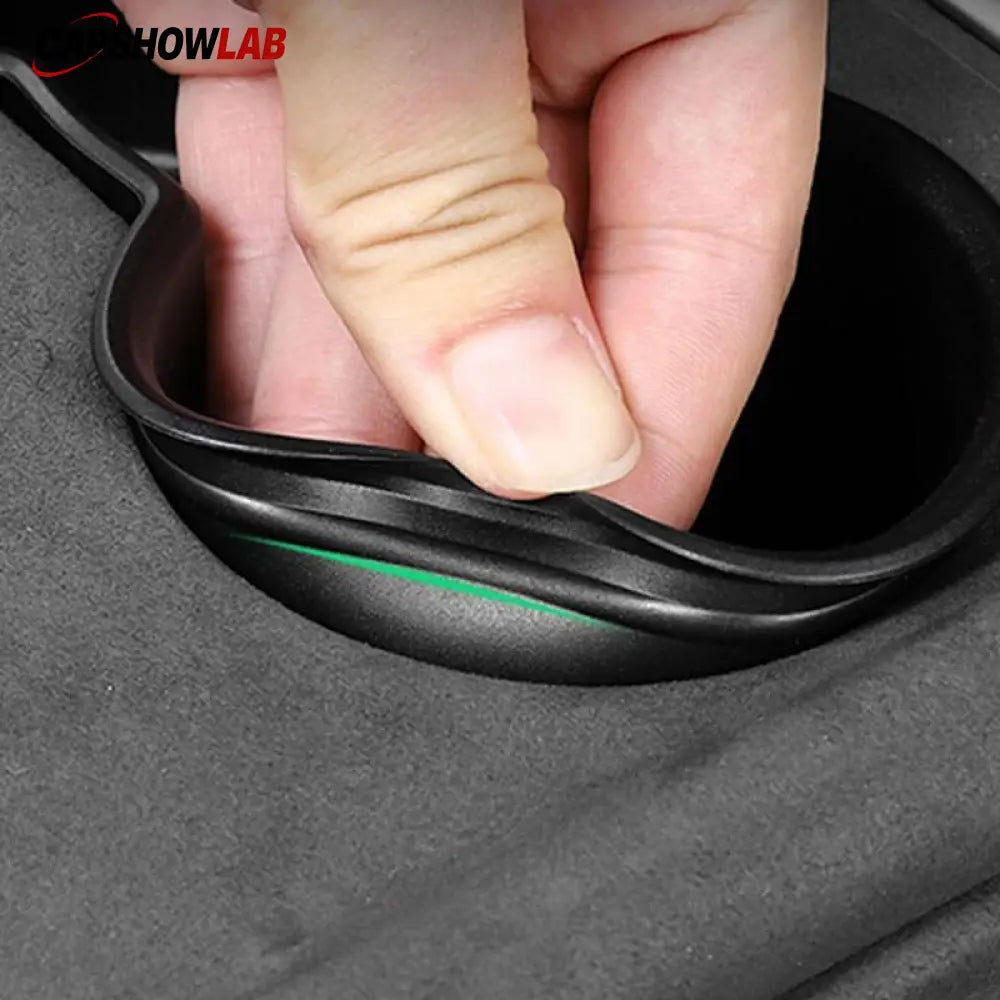 Anti-Slip Cup Holder Insert for 2021+ Tesla Model S/X | Premium Silicone - Tesla Interior Accessories > Center Console