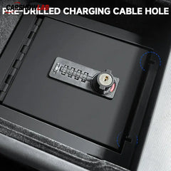 Anti-Theft Console Lock Box for 2024+ Tesla Model 3 Highland & 2025+ Model Y - Tesla Interior Accessories > Center