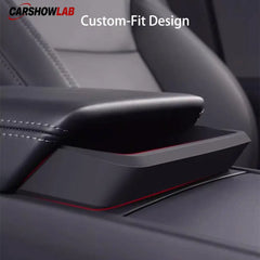 Armrest Storage Tray for Tesla Model Y Juniper 2025+ | Silicone Sunglasses Box - Tesla Interior Accessories > Center
