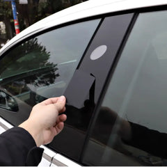 B-Pillar Protective Film for Tesla Model Y 2021-2024 | Glossy Black Anti-Scratch - Tesla Exterior Accessories >