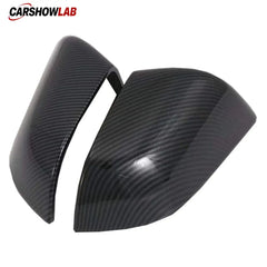 Carbon Fiber Pattern Mirror Caps for Tesla Model 3 | ABS Side Mirror Housing - Tesla Exterior Accessories > Exterior