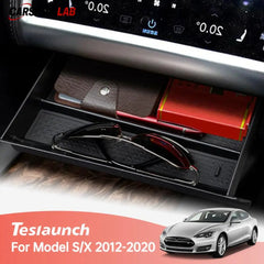 Center Console Cubby Drawer for Tesla Model S & X 2012-2020 Organizer - Tesla Interior Accessories > Center Console >