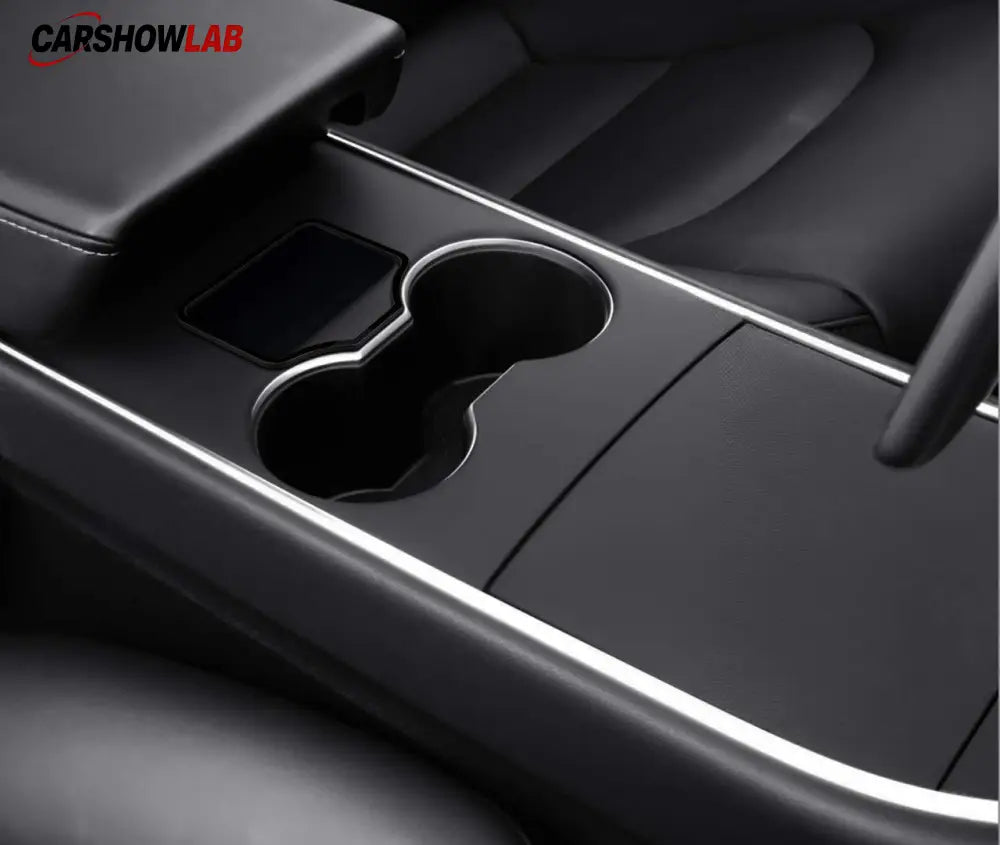 Center Console Key Card Holder for Tesla Model Y & Model 3 - Non-Slip Fit - Tesla Interior Accessories > Center Console