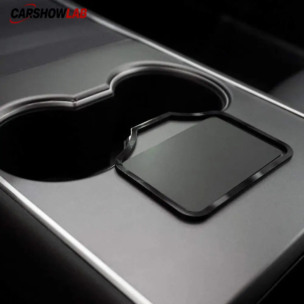 Center Console Key Card Holder for Tesla Model Y & Model 3 - Non-Slip Fit - Tesla Interior Accessories > Center Console