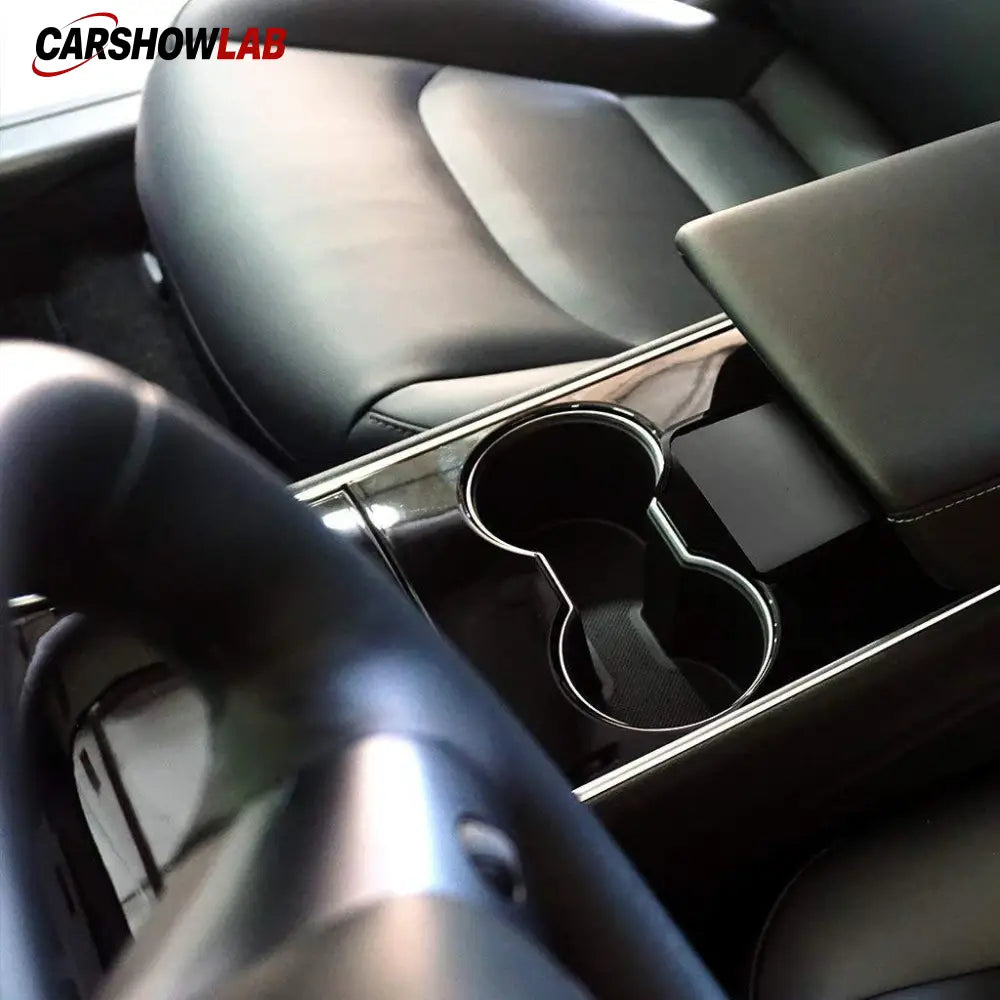 Center Console Key Card Holder for Tesla Model Y & Model 3 - Non-Slip Fit - Tesla Interior Accessories > Center Console