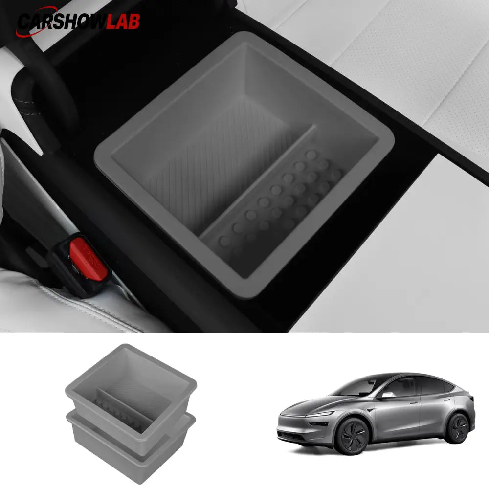 Center Console Organizer for Tesla Model Y 2025+ Juniper | Anti-Slip Tray - Tesla Interior Accessories > Center Console