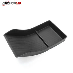 Center Console Organizer Mat for Tesla Model 3/Y - Noise Reducing Rubber Insert - Tesla Interior Accessories > Center