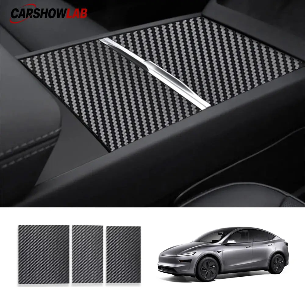 Center Console Sticker for 2025+ Tesla Model Y Juniper | Interior Protection - Tesla Interior Accessories> Center