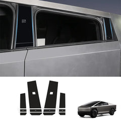Cybertruck B & C Pillar Protector + Door Button Wrap Kit | Custom Fit - overstock