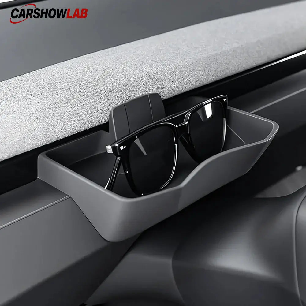 Dashboard Storage Organizer & Phone Mount for Tesla Model Y 2025 & Model 3 2024 - Tesla Interior Accessories >
