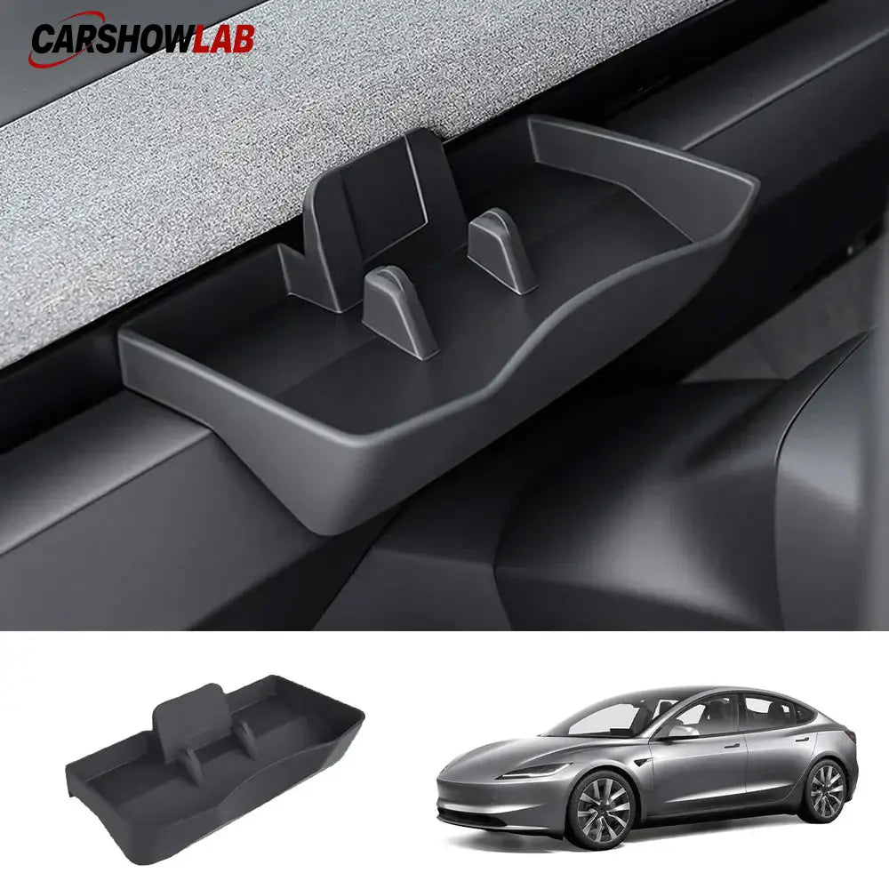Dashboard Storage Organizer & Phone Mount for Tesla Model Y 2025 & Model 3 2024 - Tesla Interior Accessories >