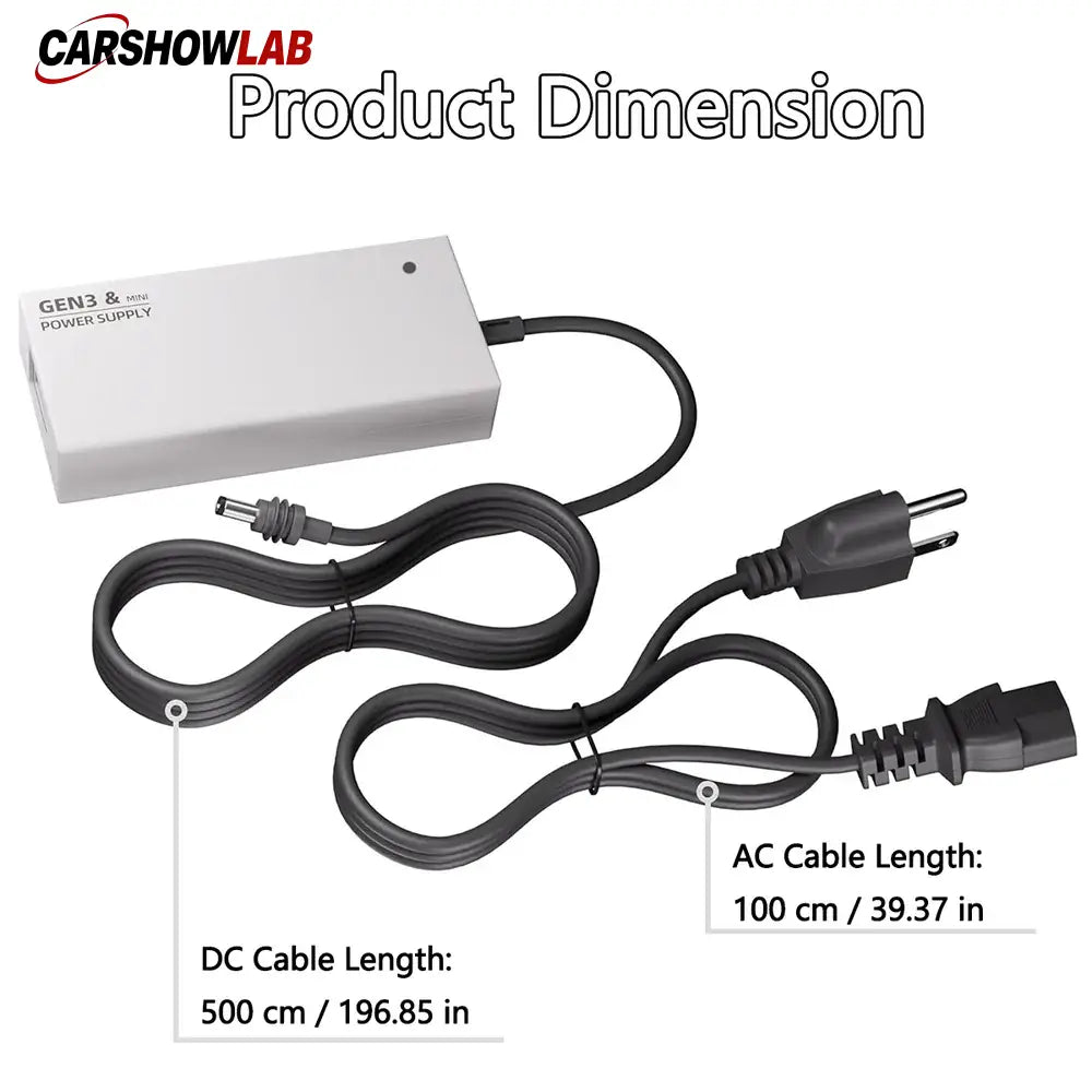 ETL Certified 48V Power Adapter for Starlink Gen 3 & Mini - Waterproof - Tesla Exterior Accessories > Starlink