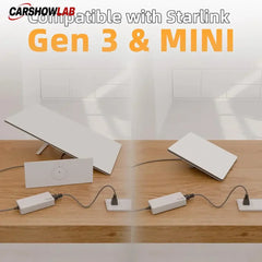 ETL Certified 48V Power Adapter for Starlink Gen 3 & Mini - Waterproof - Tesla Exterior Accessories > Starlink