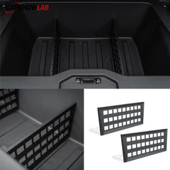 Gear Locker Storage Dividers for Tesla Cybertruck - Custom Fit Trunk Baffles - overstock