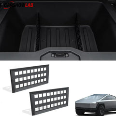 Gear Locker Storage Dividers for Tesla Cybertruck - Custom Fit Trunk Baffles - overstock