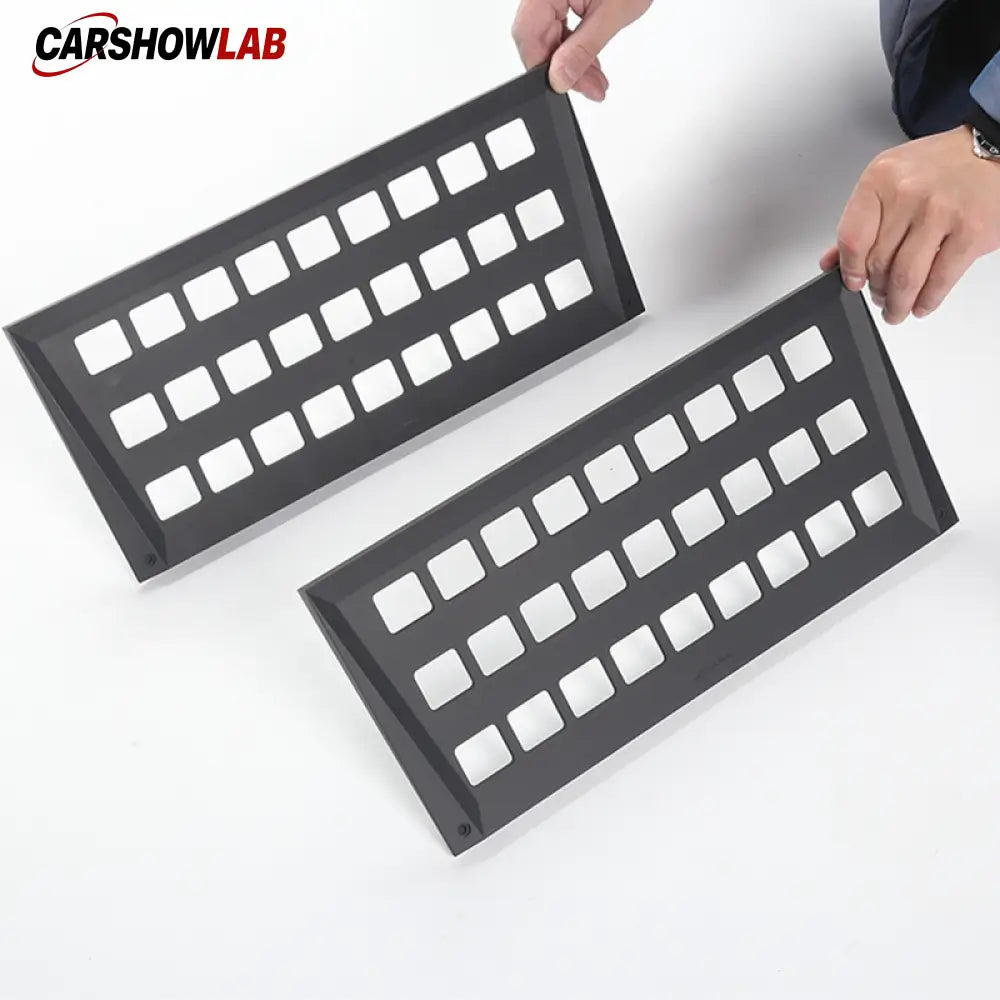Gear Locker Storage Dividers for Tesla Cybertruck - Custom Fit Trunk Baffles - overstock