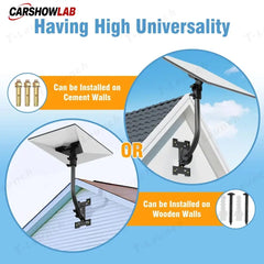 Heavy Duty Starlink Gen 3 Roof Mount - Waterproof Wall Bracket (Adjustable) - Tesla Interior Accessories > Starlink