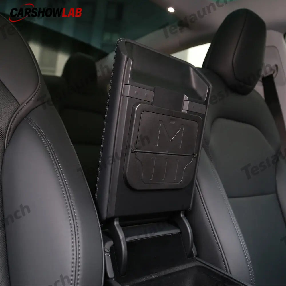 Hidden Armrest Organizer for 2025+ Tesla Model Y Juniper | Storage Box - Tesla Interior Accessories > Center Console >