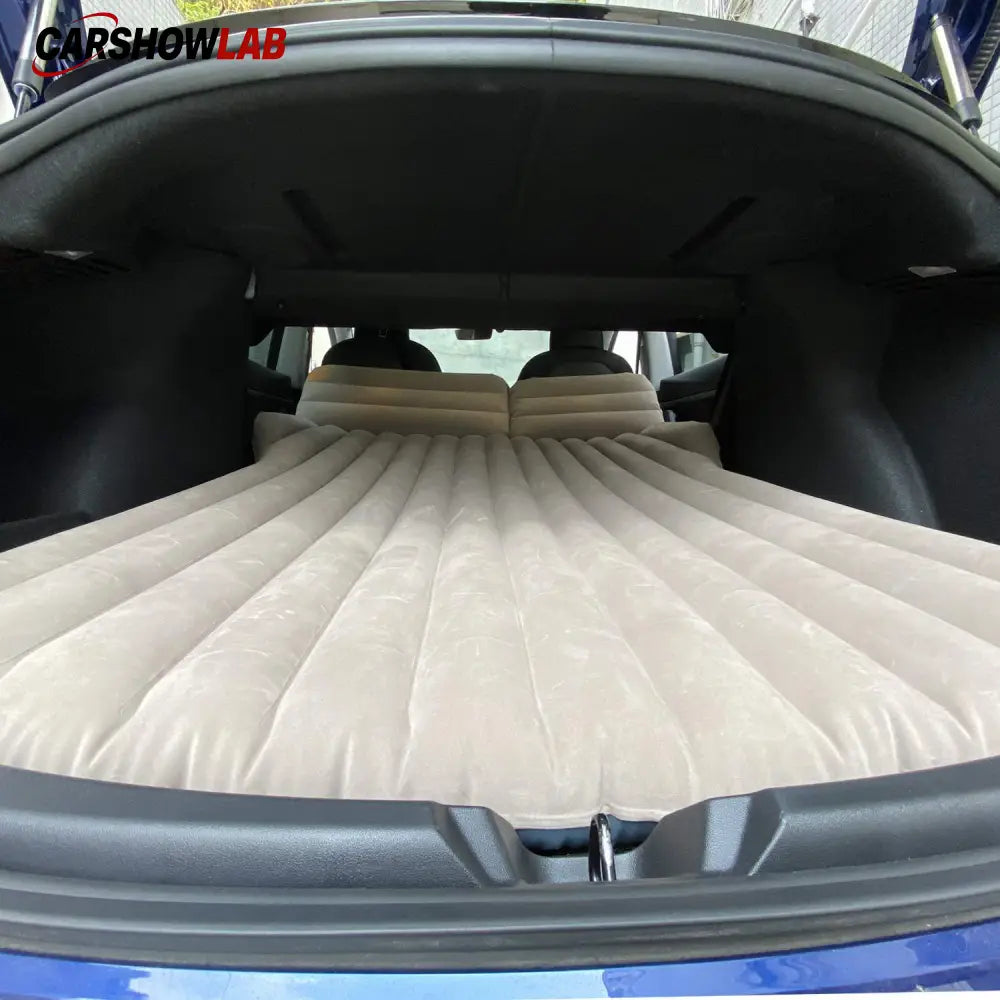 Inflatable Tesla Model Y Camping Mattress - Portable Air Bed for Travel - Model Y - Tesla Interior Accessories > Frunk