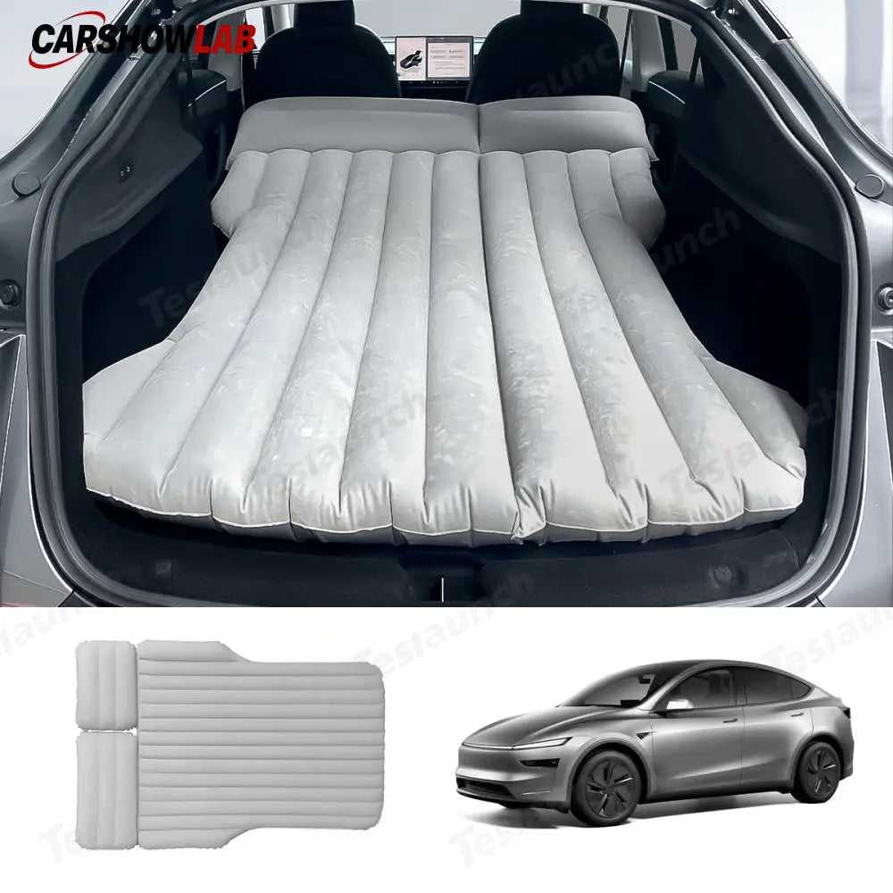 Inflatable Tesla Model Y Camping Mattress - Portable Air Bed for Travel - Model Y - Tesla Interior Accessories > Frunk