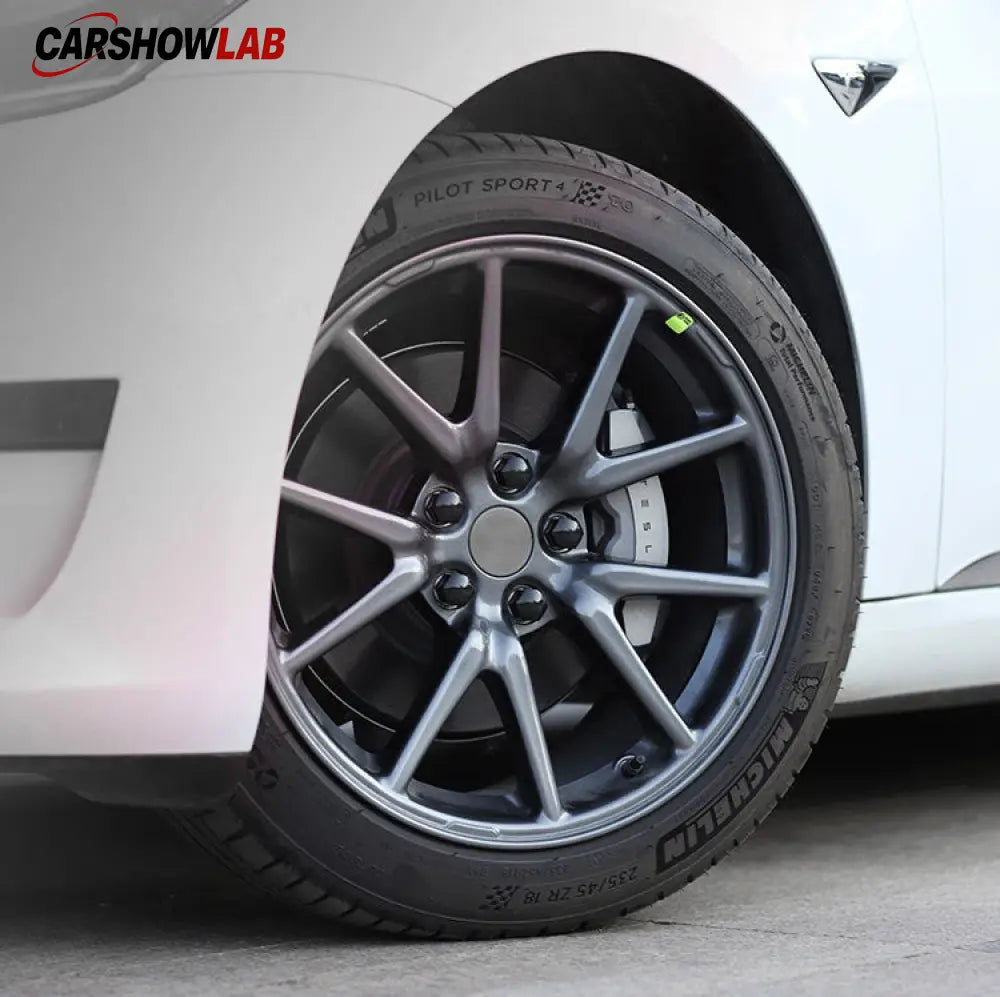 Lug Nut Caps for Tesla Model 3 & Model Y | 2024 Wheel Accessory Set - Tesla Exterior Accessories > Wheel > Wheel Cap Kit