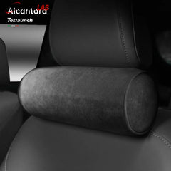 Luxury Alcantara Tesla Headrest Pillow for Model 3 Y S X - Memory Foam - Tesla Interior Accessories > Seat > Pillow