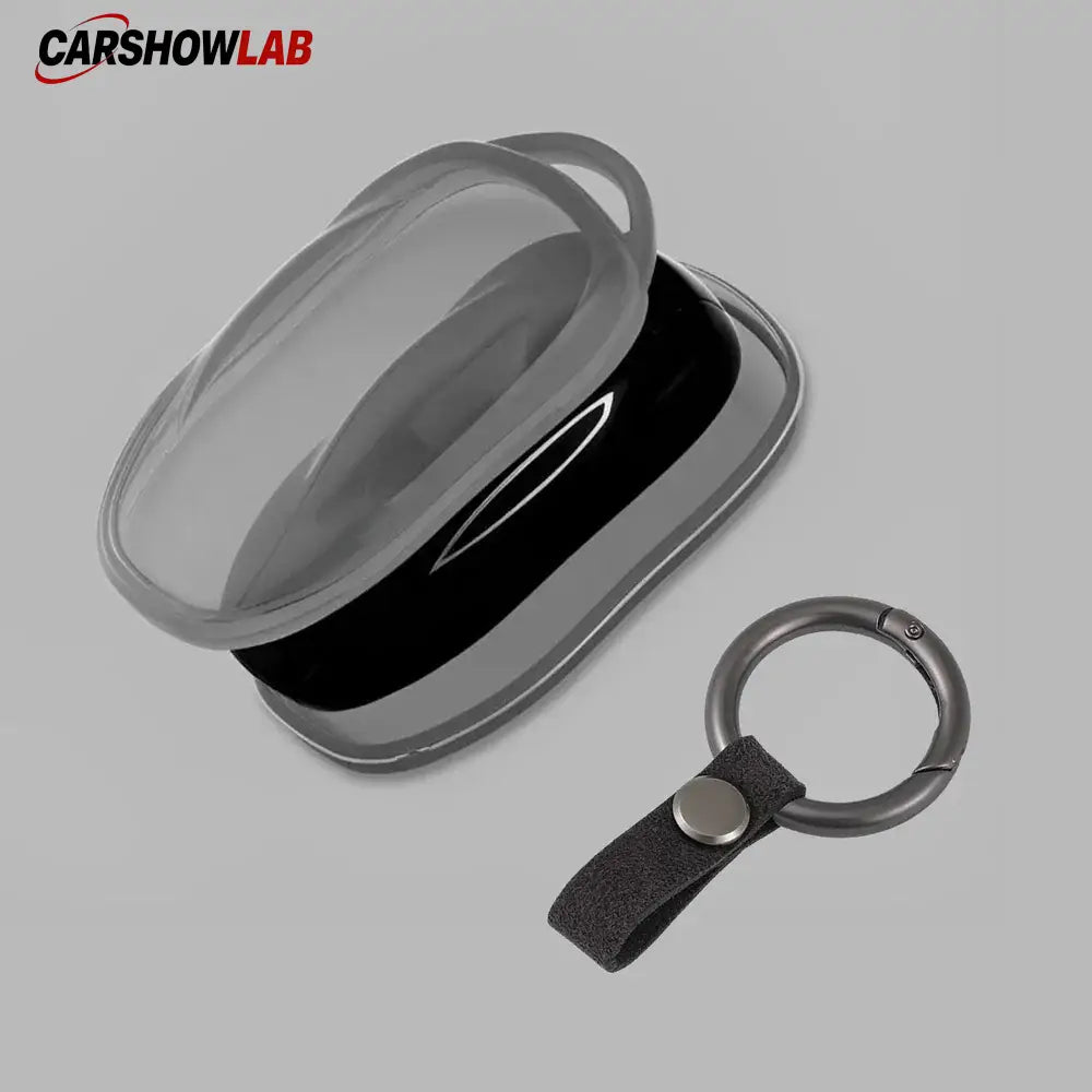 Luxury Tesla Key Fob Protector - Zinc Alloy & Leather for Model 3 Y S X - Tesla Exterior Accessories > Remote Key Cover