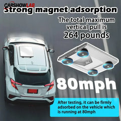 Magnetic Flat Mount for Starlink Mini with PC Cover Plate - No-Drill Base - Tesla Exterior Accessories > Starlink