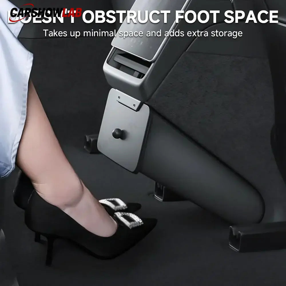 Magnetic Rear Seat Organizer & Trash Can for Tesla Model Y Juniper 2025+ - Tesla Interior Accessories > Seat >