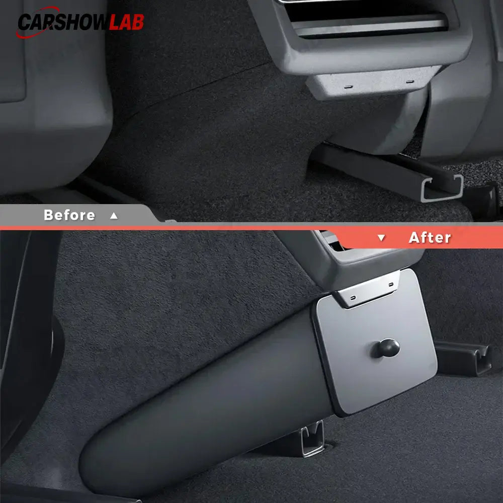 Magnetic Rear Seat Organizer & Trash Can for Tesla Model Y Juniper 2025+ - Tesla Interior Accessories > Seat >