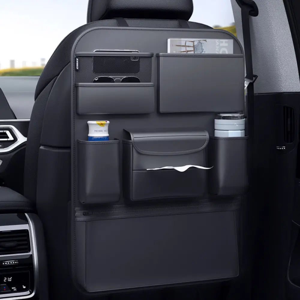 Multi-Functional Tesla Car Seat Back Storage Bag & Organizer - Model 3 Y S X - S1 - Tesla Interior Accessories > Seat >