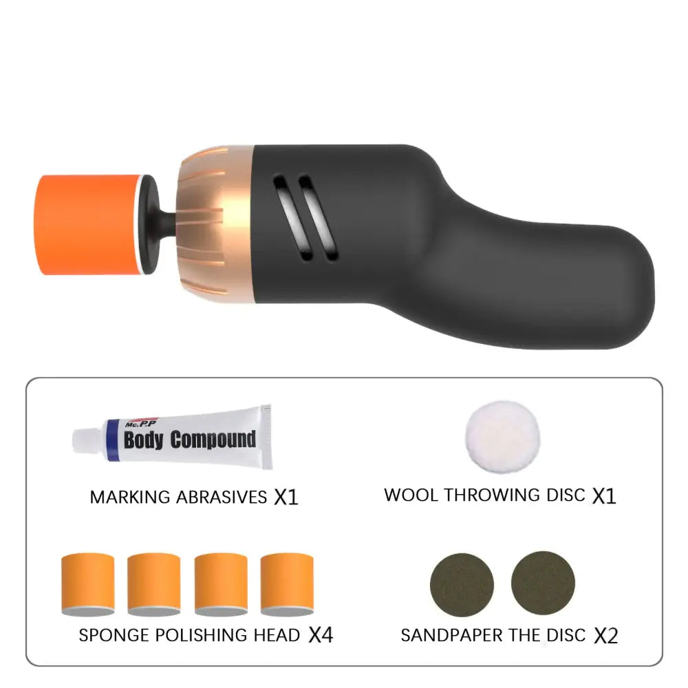 Portable Mini Car Polishing Machine - Scratch & Swirl Remover Repair Kit - Tesla Exterior Accessories > Cleaning Kit