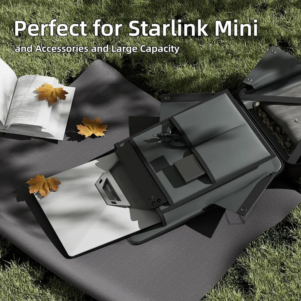 Portable Starlink Mini Case with TSA Lock & USB Charging Port - Travel Bag - Tesla Exterior Accessories > Starlink