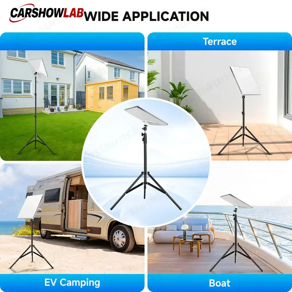 Portable Starlink Mini Mount | Heavy Duty Adjustable Tripod for RV & Camping - Tesla Exterior Accessories > Starlink