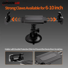 Portable Starlink Mini Mount | Heavy Duty Suction Cup for Van & Travel - Tesla Interior Accessories > Starlink