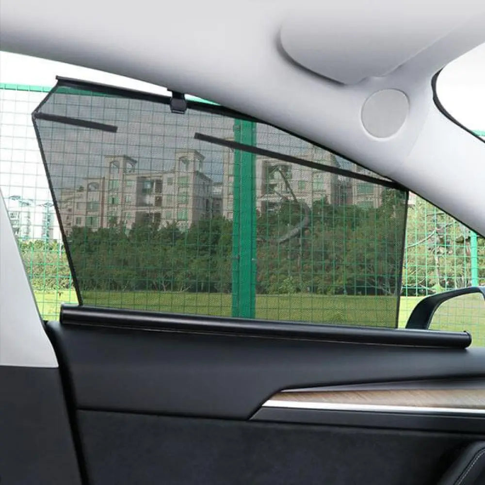 Premium Tesla Model 3/Y Car Sun Shades 2017-2023 | Custom Fit Interior Shield - Sunshade