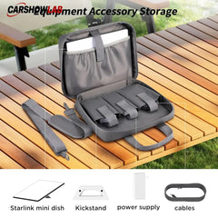 Protective Case for Starlink Mini - Portable Shoulder Bag Fits All Gear - Tesla Exterior Accessories > Starlink