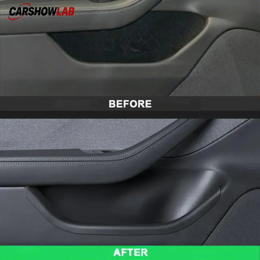 Rear Door Pocket Organizer for Tesla Model 3 Highland - Full Cover Side Trays - Tesla Interior Accessories > Doors >