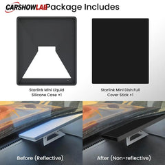 Silicone Case for Starlink Mini Dish - Weatherproof RV Travel Cover & Sticker - Tesla Exterior Accessories > Starlink