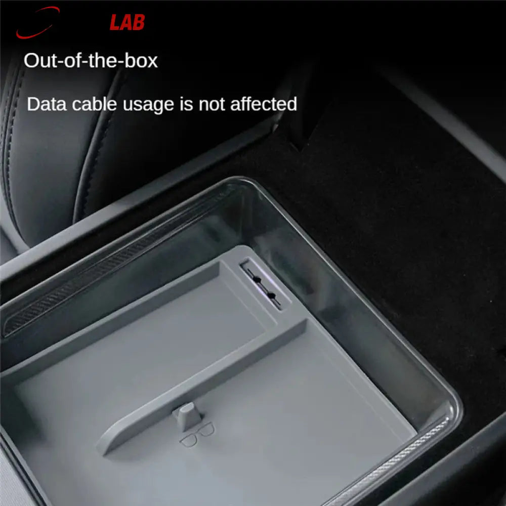 Silicone Center Console Armrest Box for 2025 Tesla Model Y Juniper - Tesla Interior Accessories > Center Console >