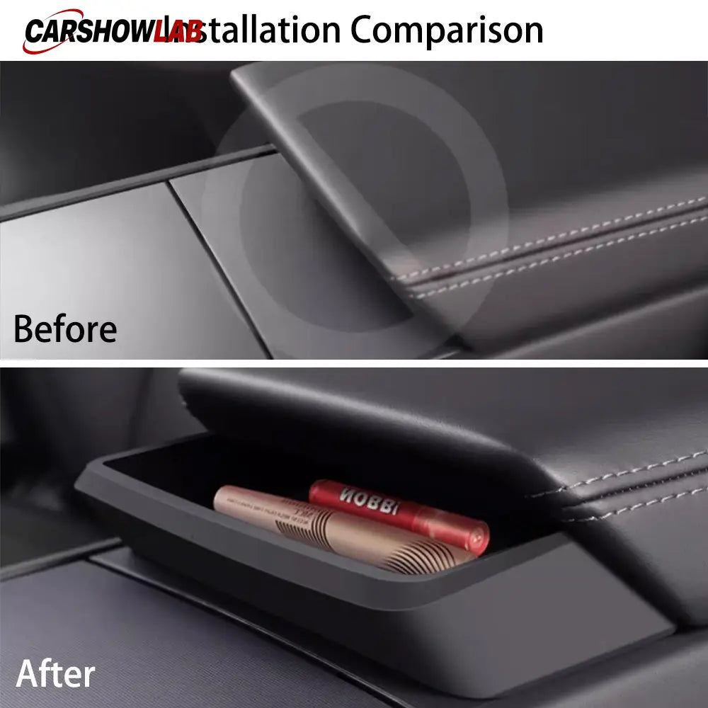 Silicone Center Console Tray for 2024 Tesla Model 3 Highland Accessories - Tesla Interior Accessories > Center Console